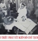 Cụ Cao Triều Phát tiếp kiến Chủ tịch Hồ Chí Minh